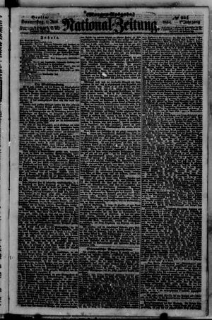 Nationalzeitung vom 01.06.1854