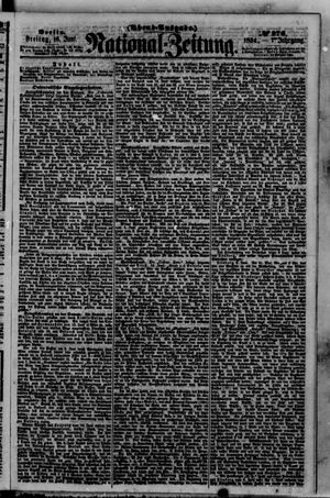 Nationalzeitung vom 16.06.1854