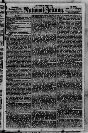 National-Zeitung vom 10.07.1854