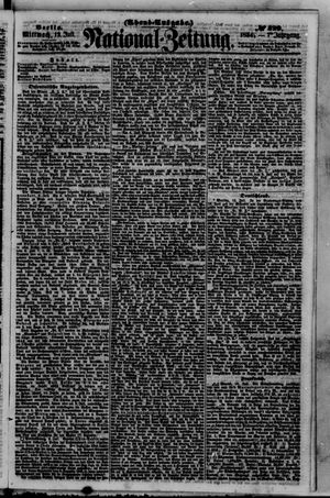 Nationalzeitung vom 12.07.1854