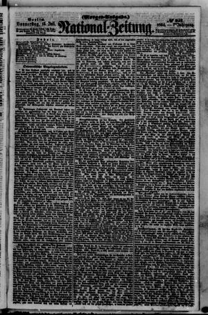 Nationalzeitung vom 13.07.1854