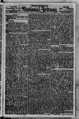 Nationalzeitung vom 13.07.1854