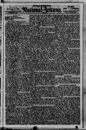 Nationalzeitung vom 14.07.1854