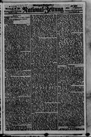 Nationalzeitung vom 26.07.1854