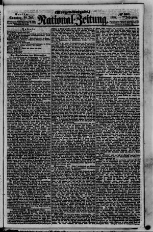 Nationalzeitung vom 30.07.1854