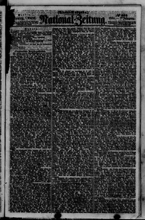 Nationalzeitung vom 07.08.1854