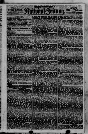 National-Zeitung vom 11.08.1854