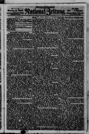 Nationalzeitung on Aug 21, 1854