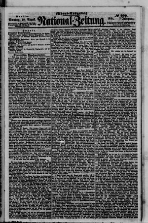 Nationalzeitung on Aug 28, 1854