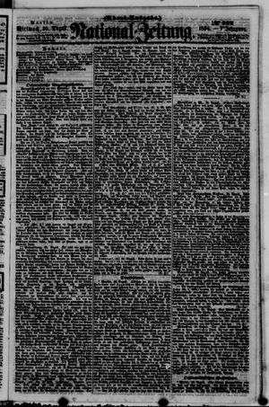 Nationalzeitung vom 30.08.1854