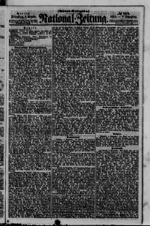 Nationalzeitung on Sep 5, 1854