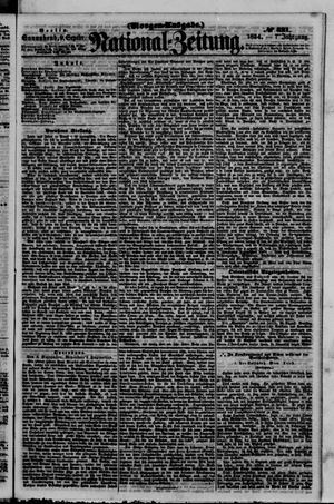 Nationalzeitung vom 09.09.1854