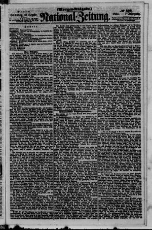 Nationalzeitung on Sep 10, 1854