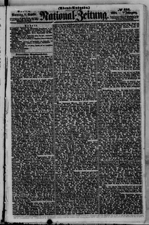 National-Zeitung vom 11.09.1854
