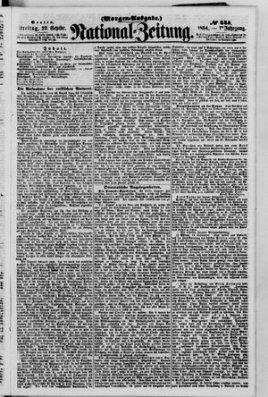 Nationalzeitung on Sep 22, 1854