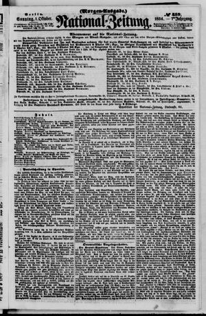 Nationalzeitung on Oct 1, 1854