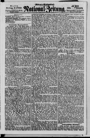 Nationalzeitung on Oct 13, 1854