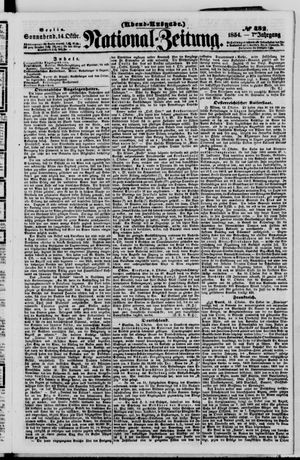 Nationalzeitung on Oct 14, 1854