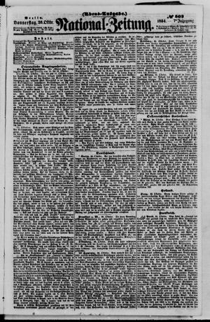 National-Zeitung vom 26.10.1854