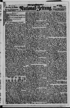 National-Zeitung vom 27.10.1854