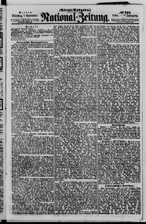 Nationalzeitung on Nov 7, 1854