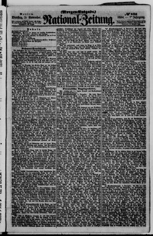 Nationalzeitung on Nov 21, 1854