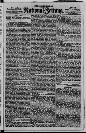 Nationalzeitung vom 25.11.1854