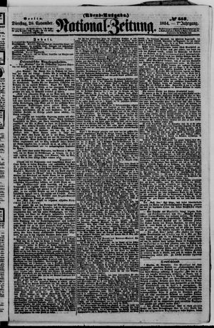 Nationalzeitung on Nov 28, 1854