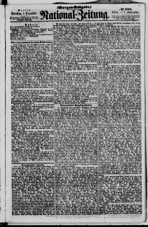 Nationalzeitung on Dec 5, 1854