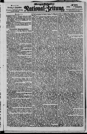 Nationalzeitung vom 08.12.1854