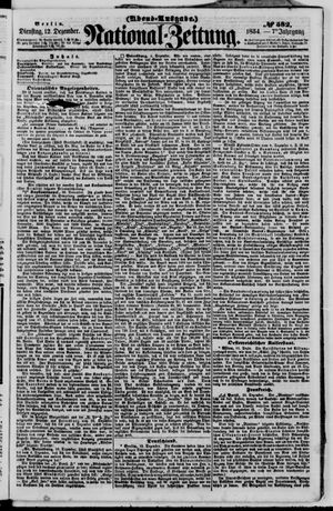 Nationalzeitung on Dec 12, 1854