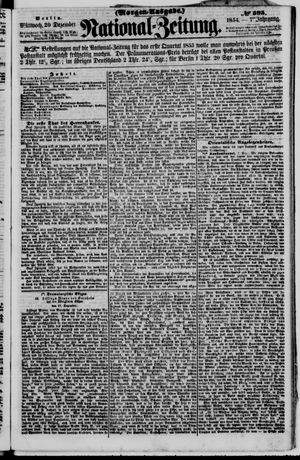 Nationalzeitung on Dec 20, 1854
