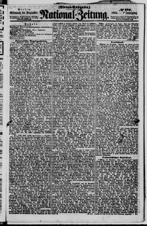 Nationalzeitung on Dec 20, 1854