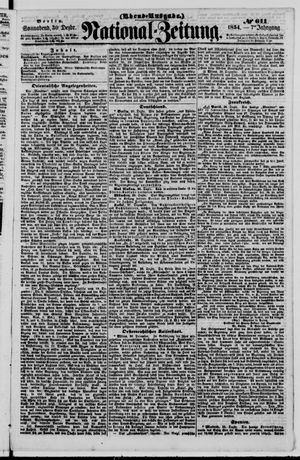 National-Zeitung vom 30.12.1854
