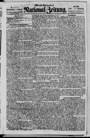 Nationalzeitung vom 06.01.1855