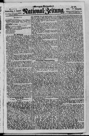 Nationalzeitung vom 11.01.1855