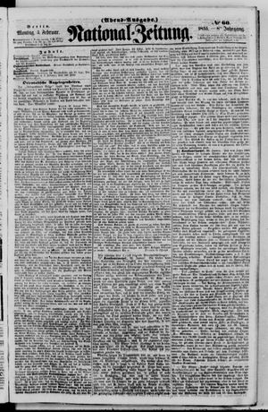 Nationalzeitung vom 05.02.1855