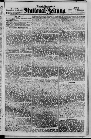 Nationalzeitung vom 17.02.1855