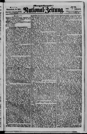 Nationalzeitung vom 24.02.1855