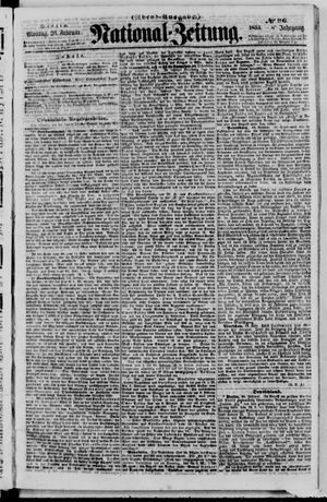 Nationalzeitung vom 26.02.1855
