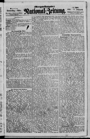 Nationalzeitung on Mar 1, 1855