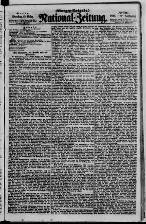 Nationalzeitung vom 13.03.1855