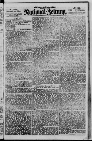 Nationalzeitung vom 14.03.1855