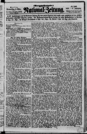 Nationalzeitung vom 15.03.1855