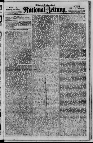 Nationalzeitung vom 19.03.1855