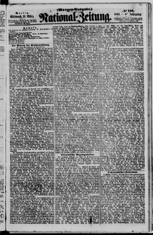 Nationalzeitung vom 21.03.1855