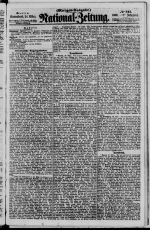 Nationalzeitung vom 24.03.1855