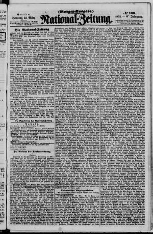 National-Zeitung vom 25.03.1855