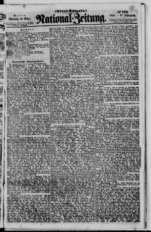 National-Zeitung vom 26.03.1855
