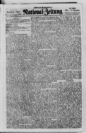 Nationalzeitung vom 07.04.1855